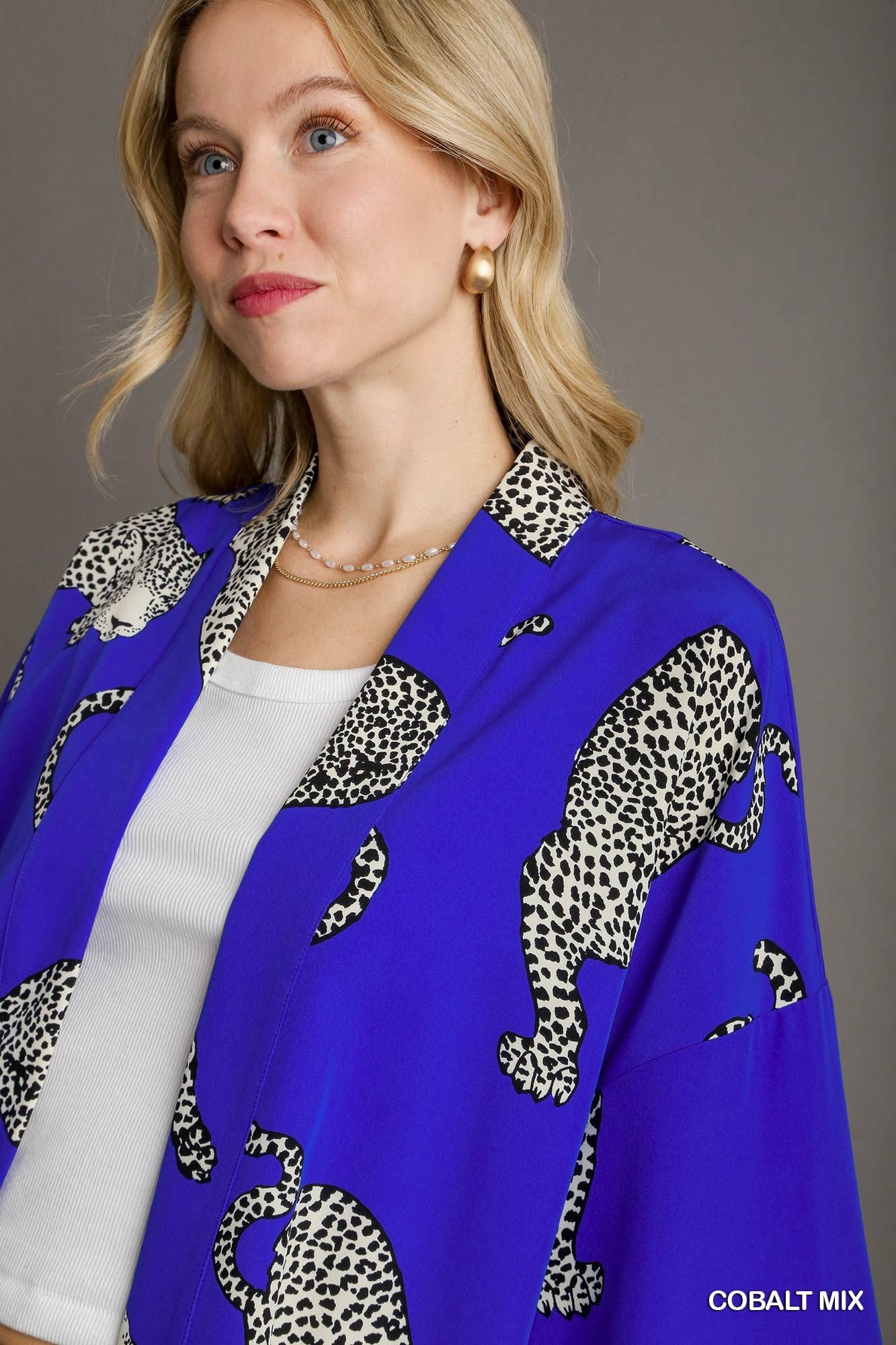 Animal Kingdom Open Front Kimono