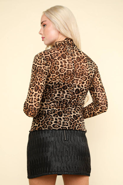 Merry Measure Mesh Lace Top