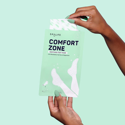 Soothing Foot Mask with Shea Butter &amp; Tea Tree