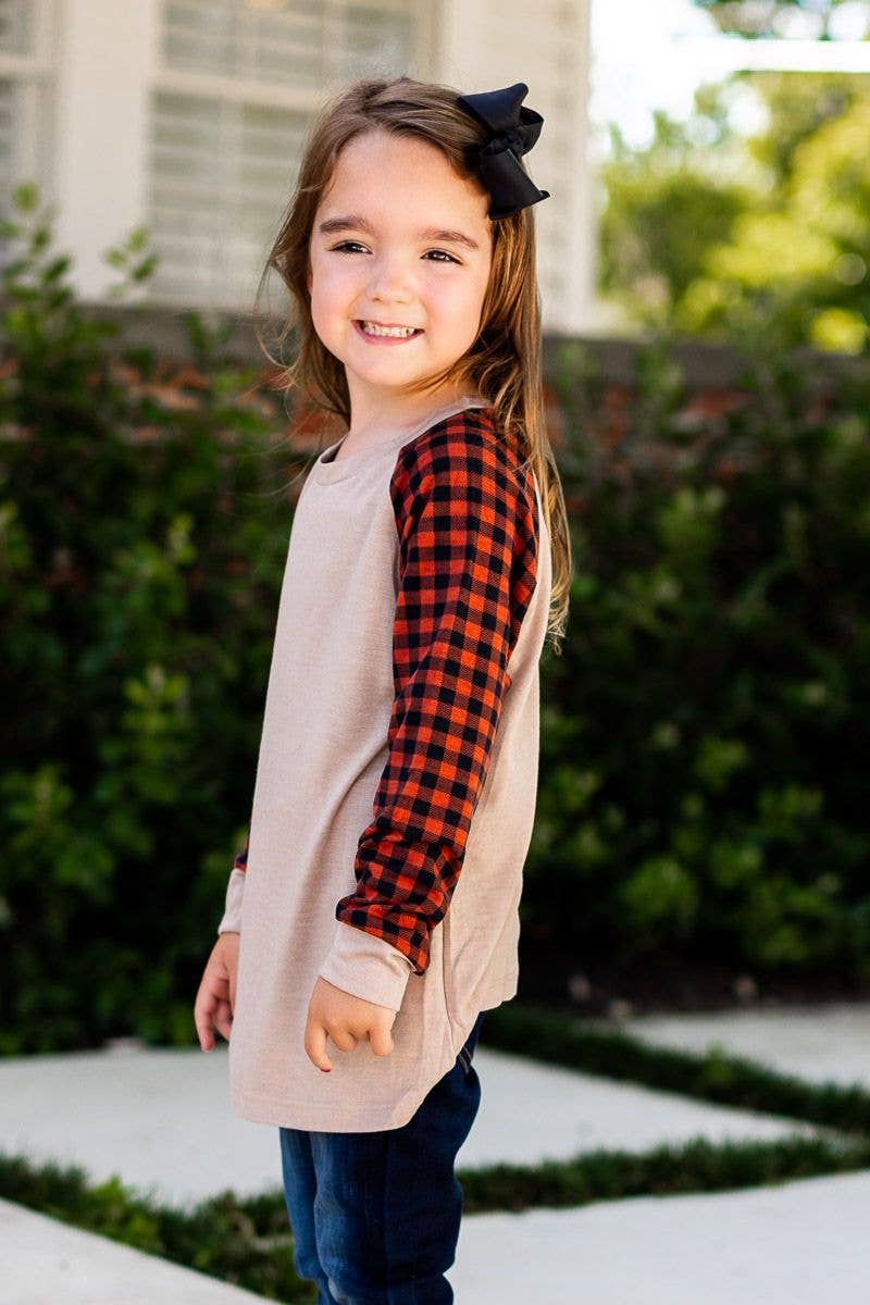 Burnt Gingham Days Top