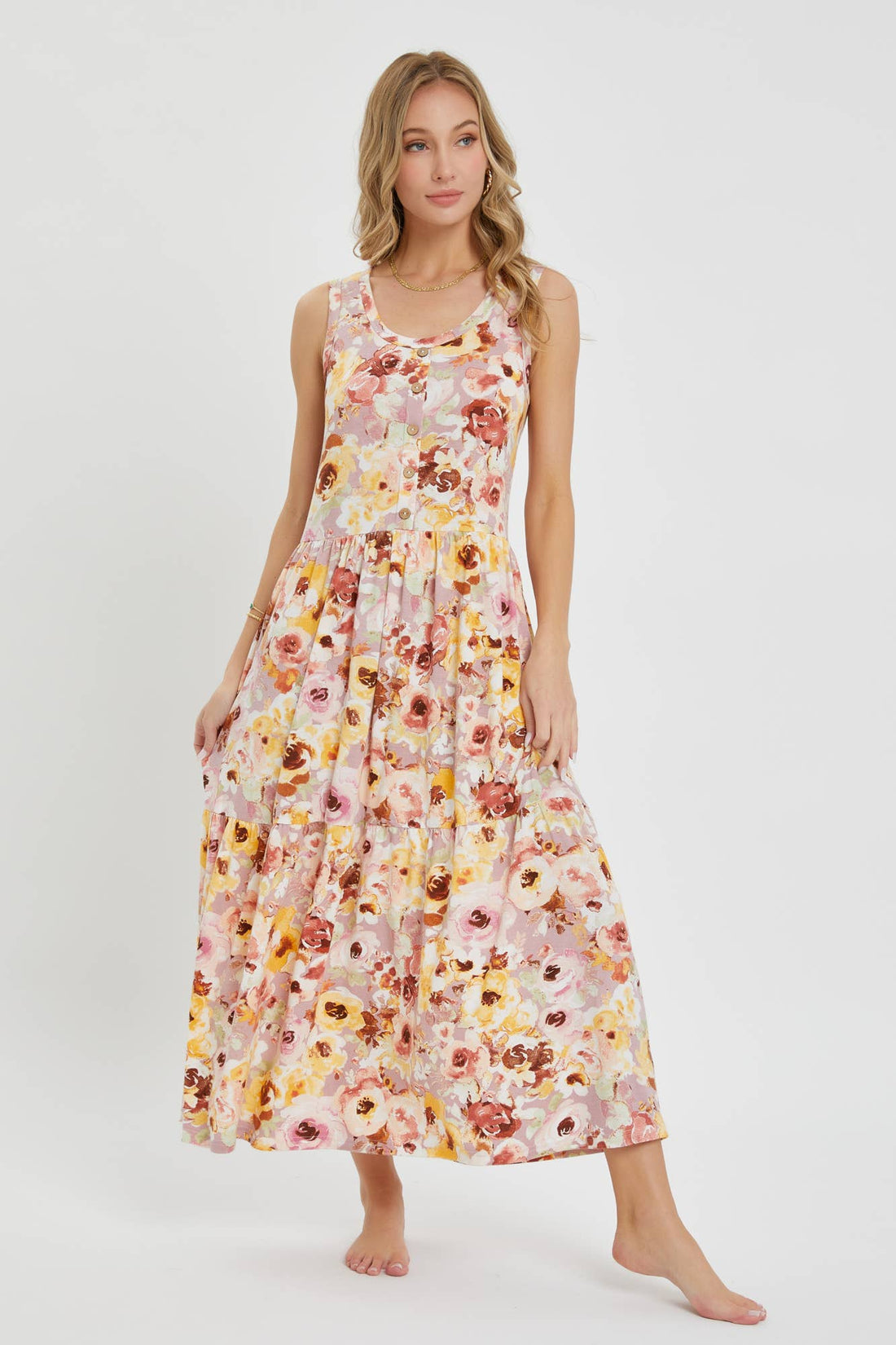 Jersey Belle Floral Dress