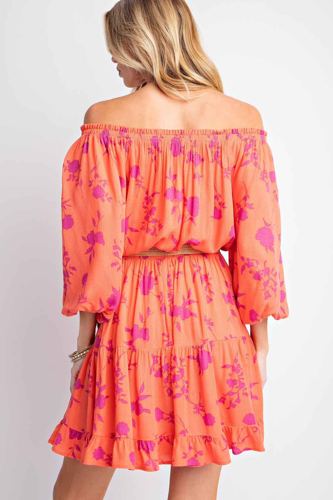 Speakeasy Coral Dress