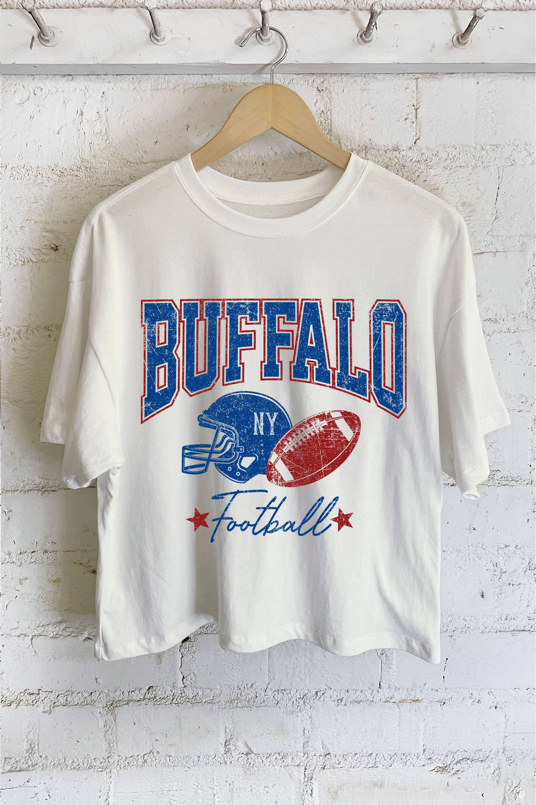 Buffalo Bills Football Graphic Crop Tee