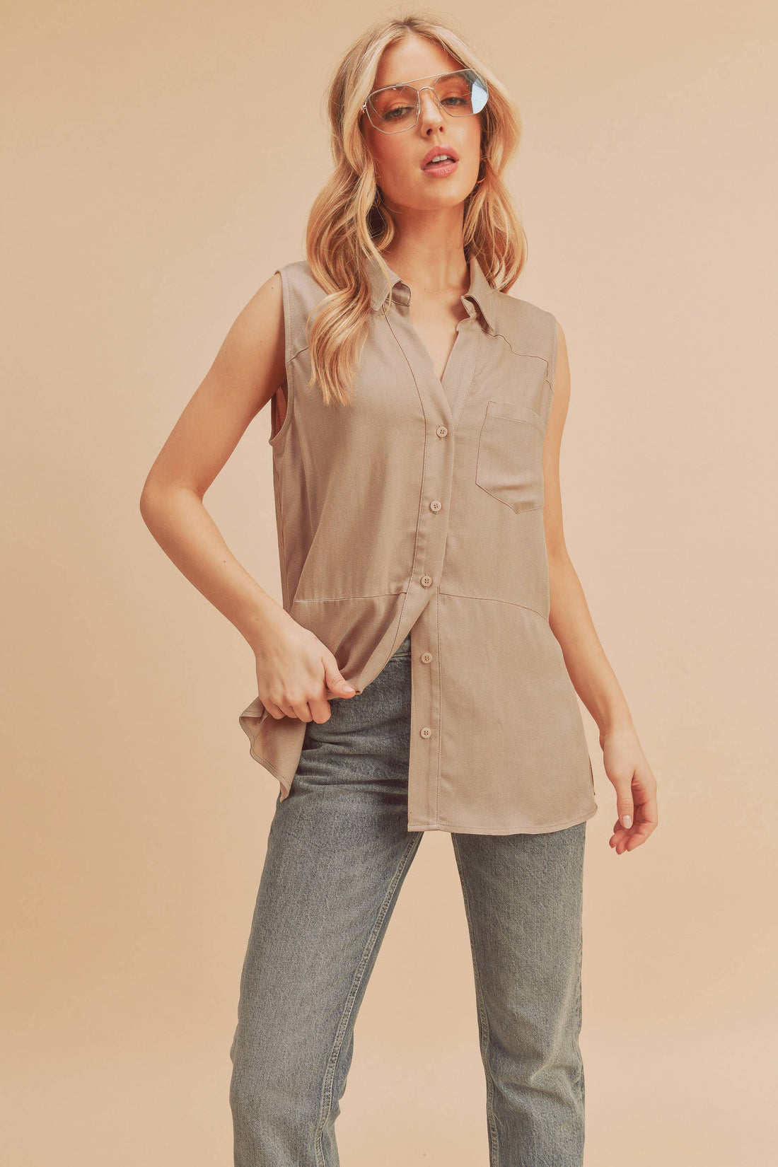 Camel Paula Top