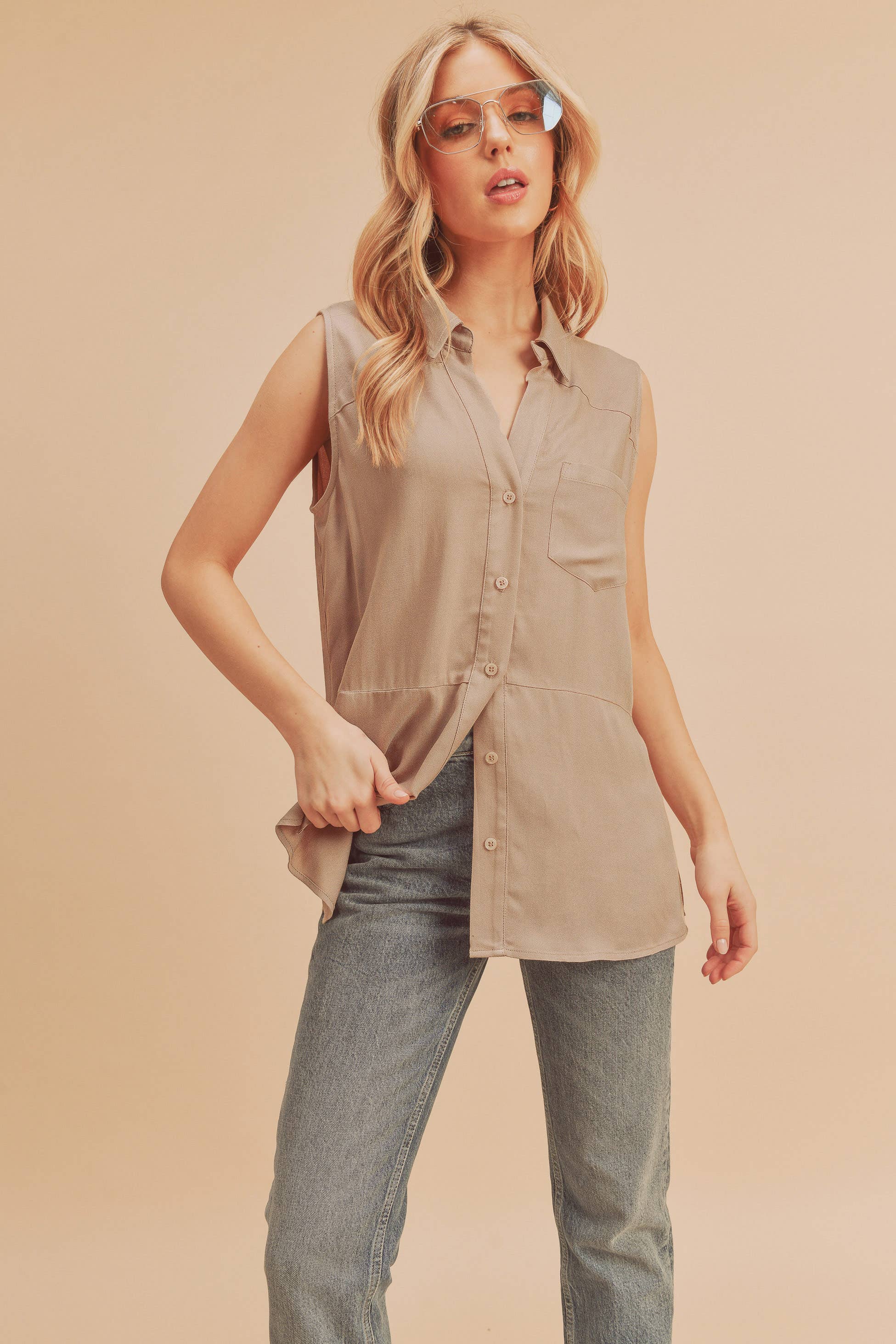 Camel Paula Top