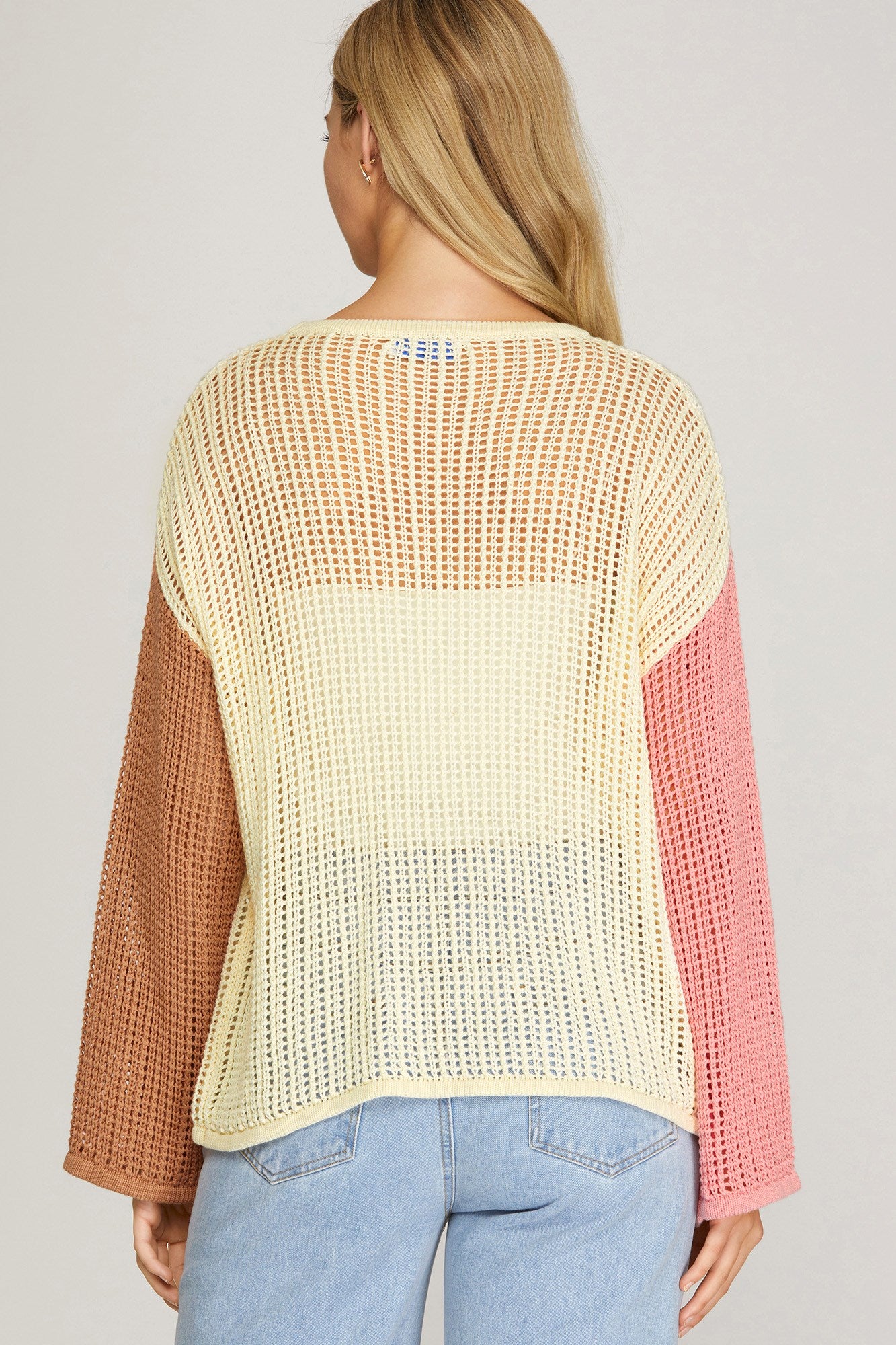 Chelsea Colorblock Spring Sweater