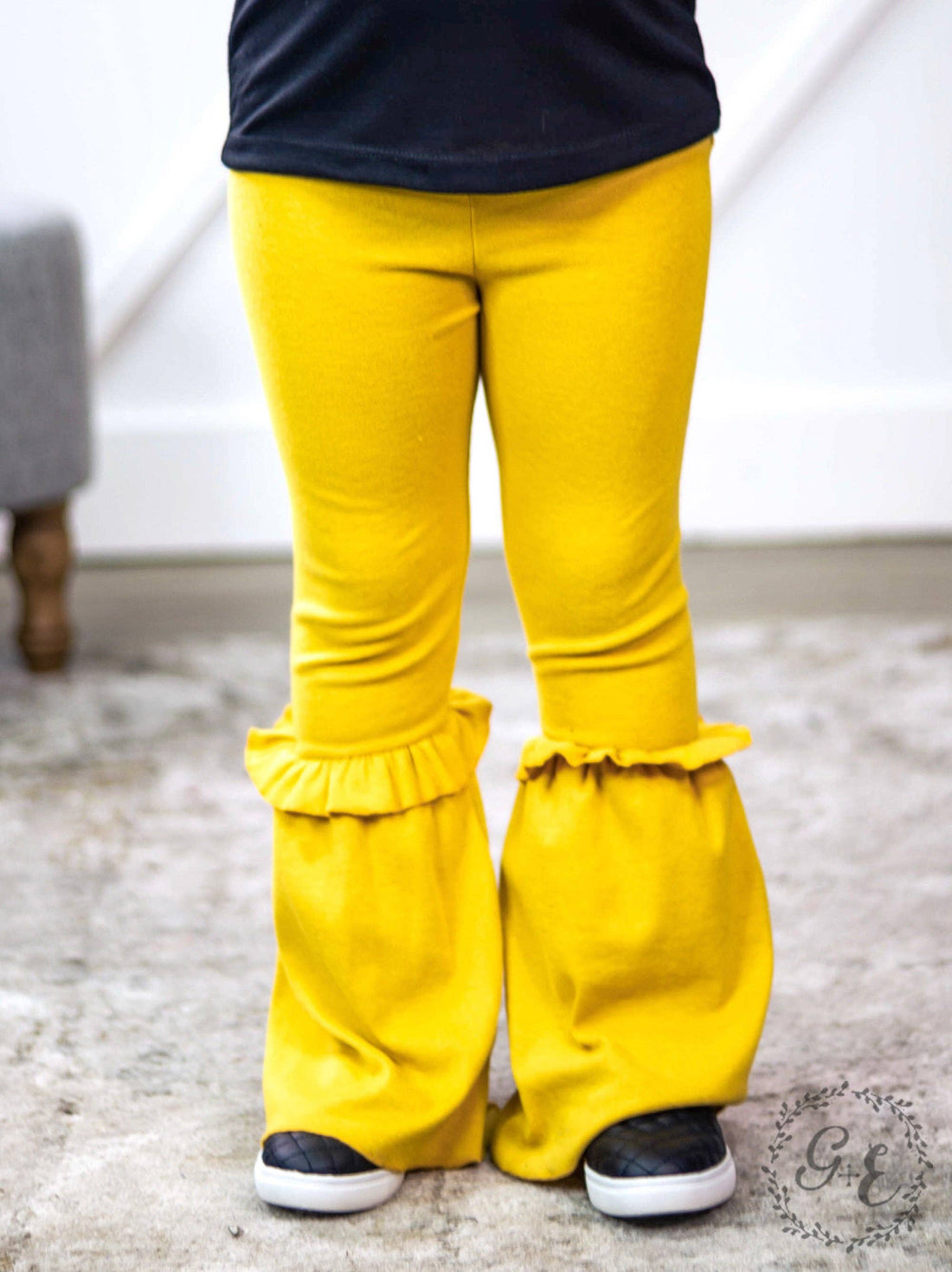 Ruffle My Feathers Flare Pants