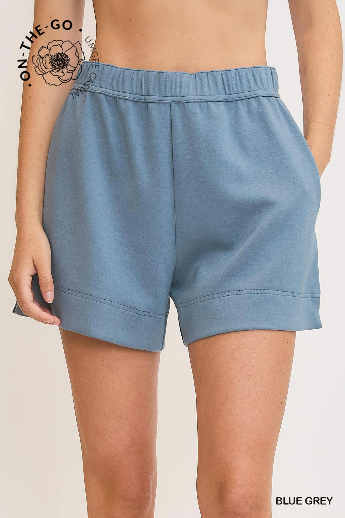Scuba Staple Shorts - Blue Grey