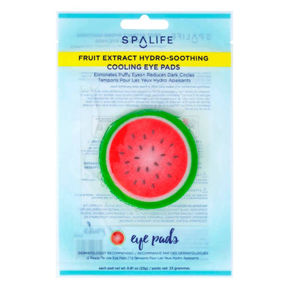Watermelon Hydro Cooling Eye Pads - 12 Pairs