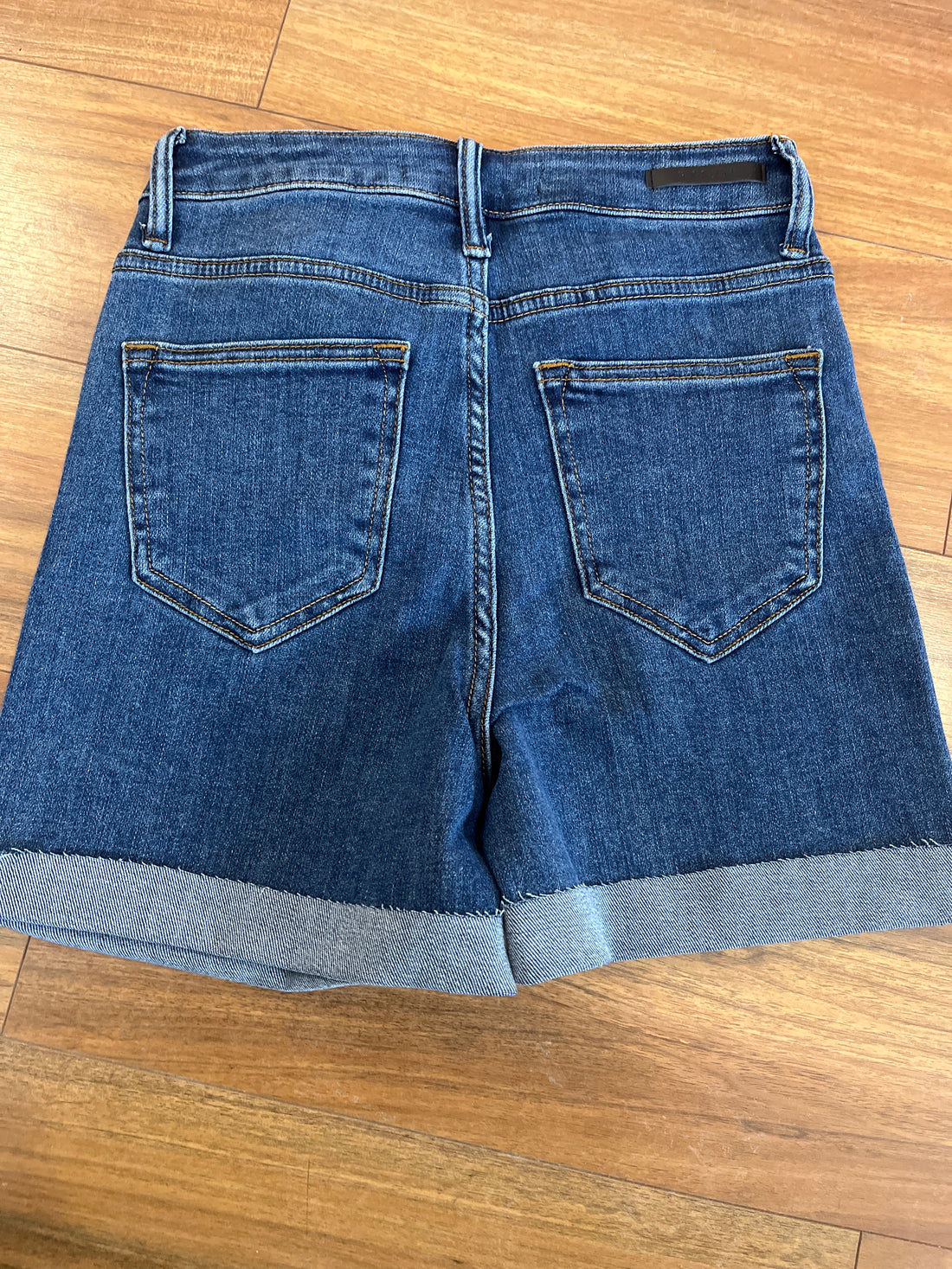 Double Dare Cuff Dark Shorts