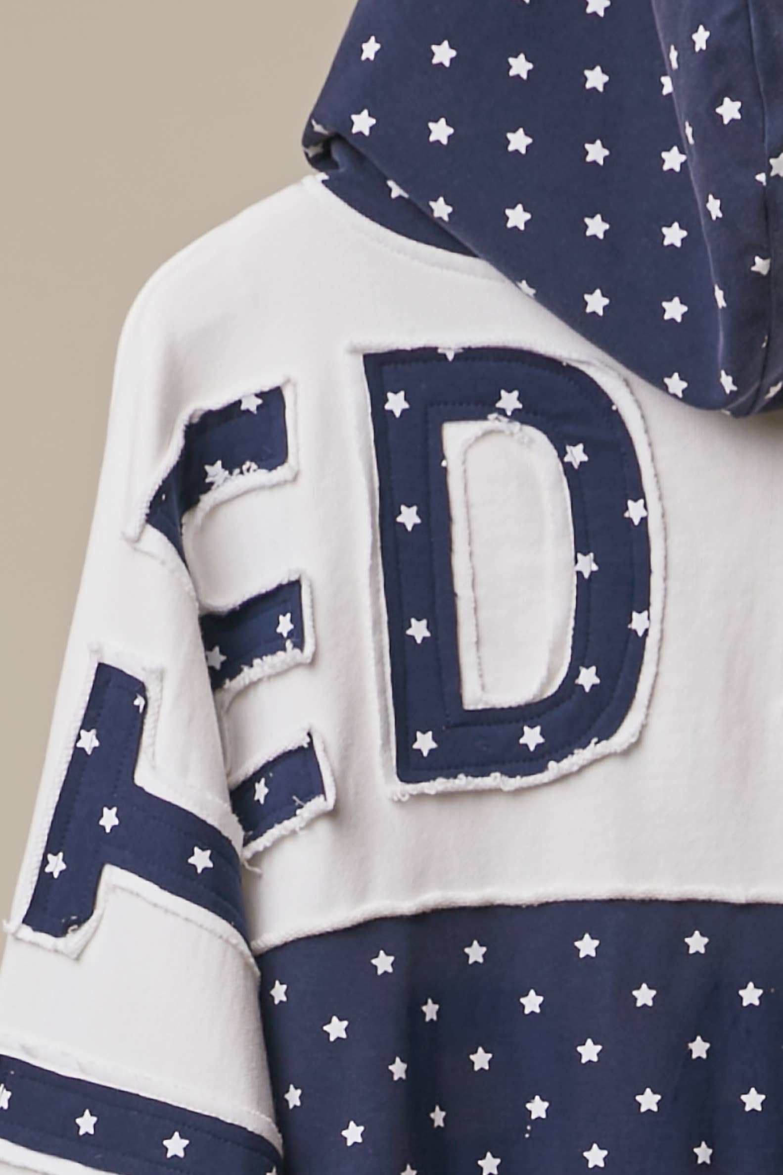 United States Patchwork Hoodie