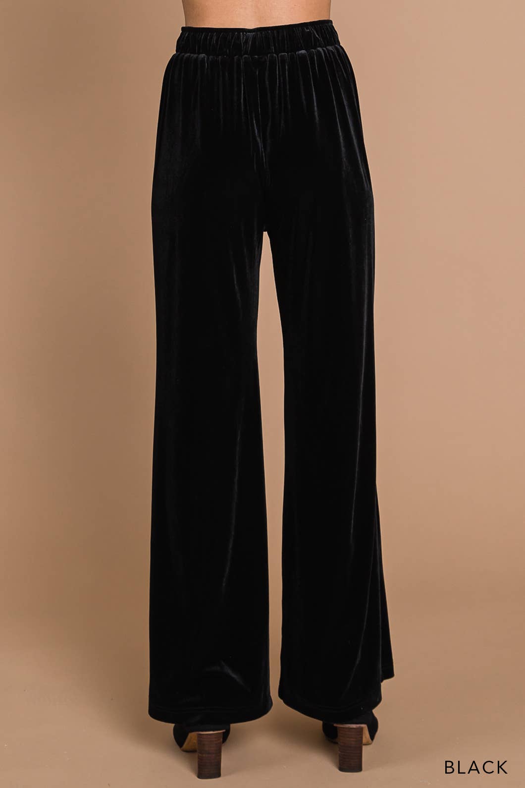 Away In a Manger Velvet Pant - ONYX