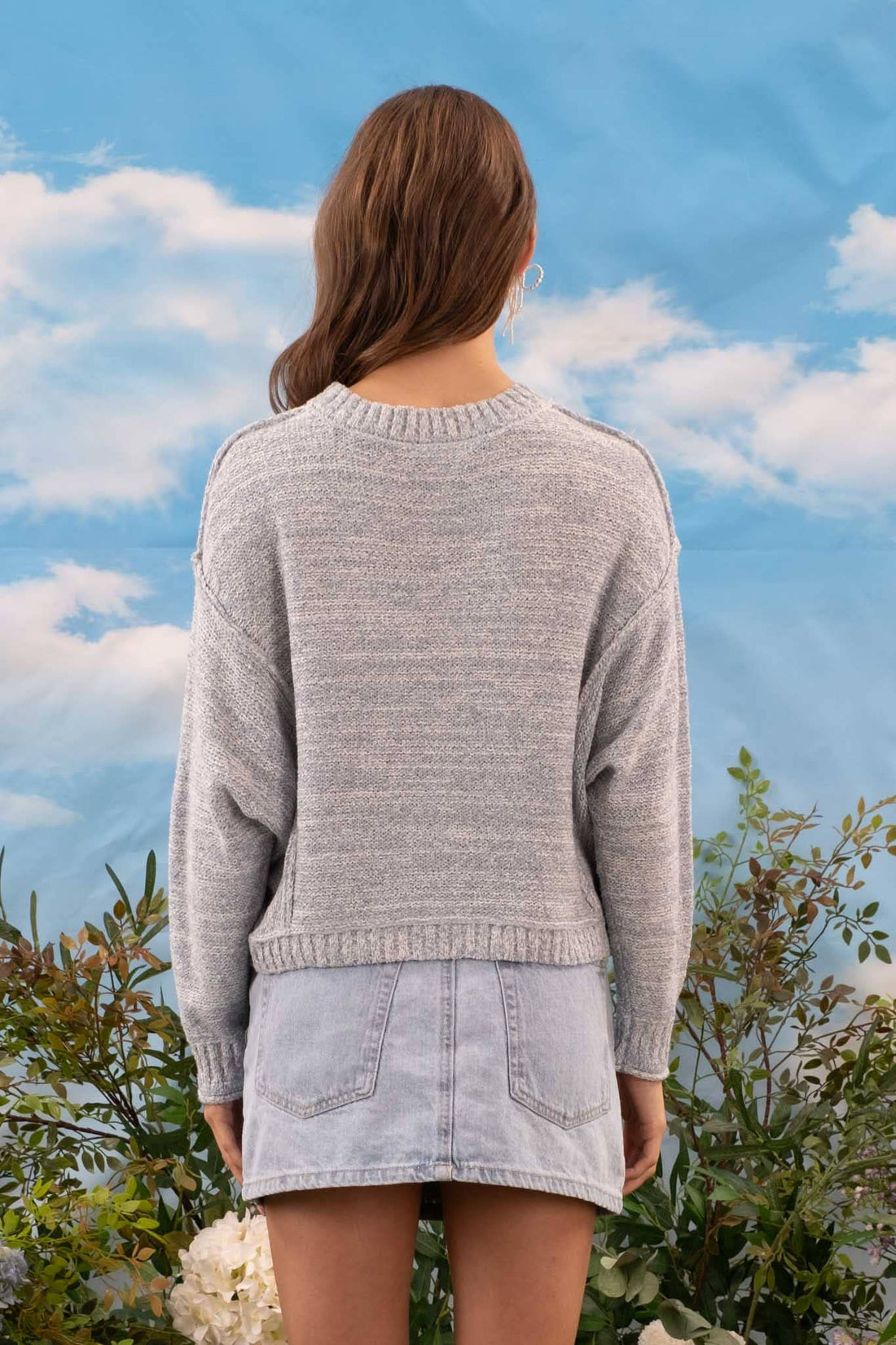 Exposed Seam Seattle Sweater