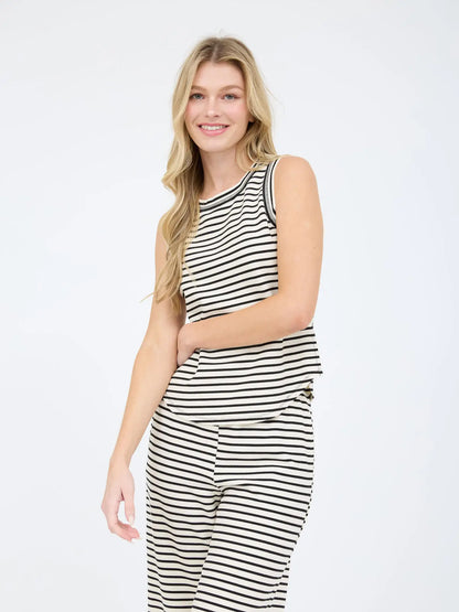 Round Neck Sleeveless Tank
