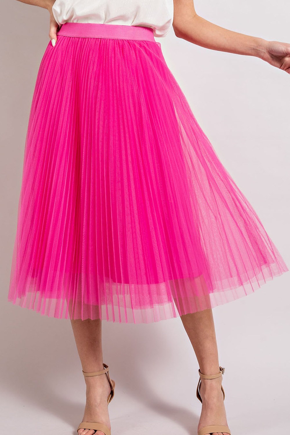Tulle Hot Pink Skirt