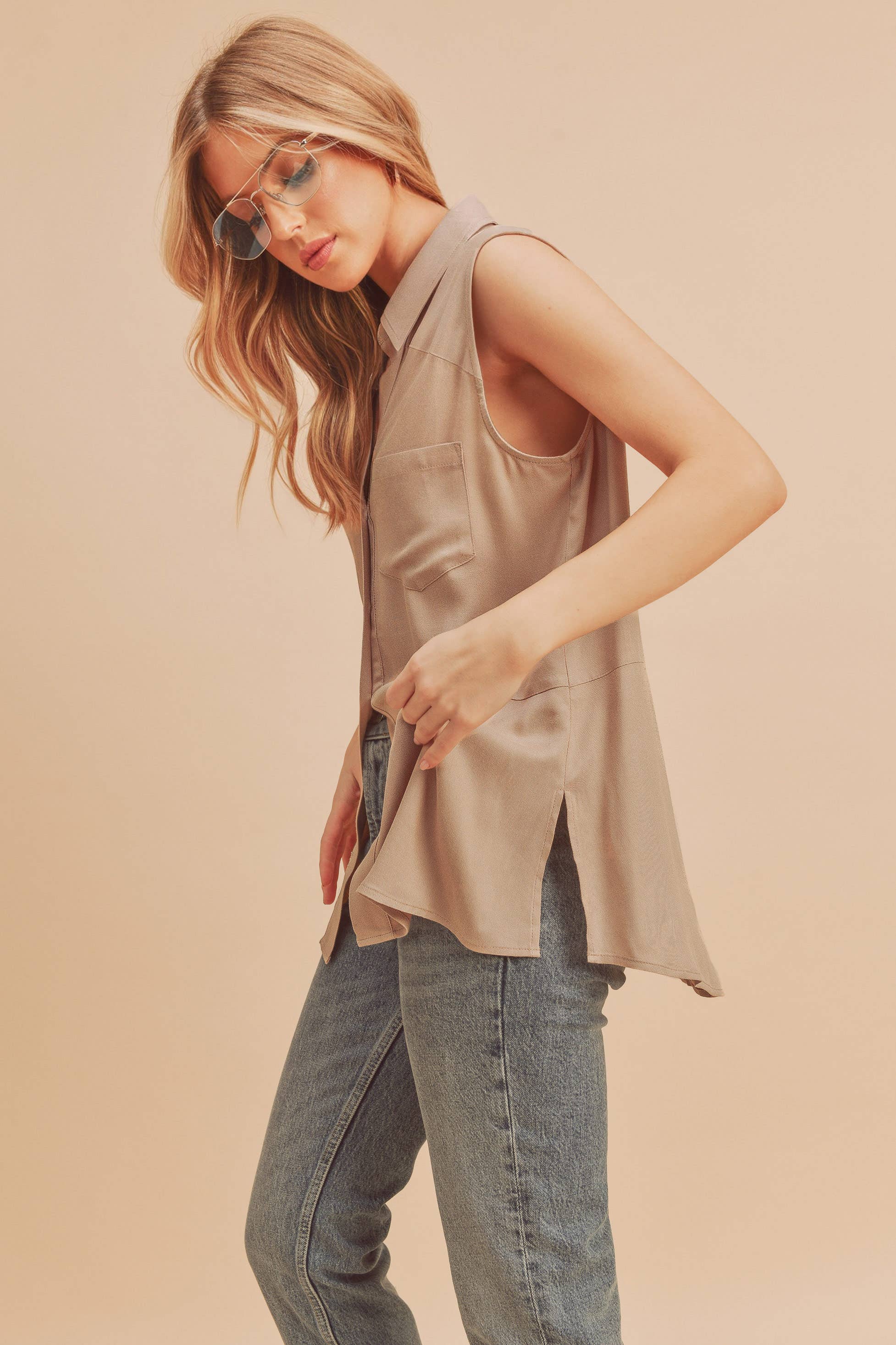 Camel Paula Top
