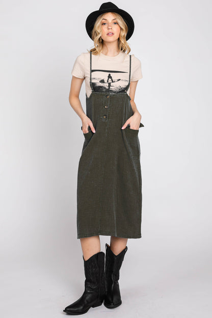 Vintage Washed Jumper Dress