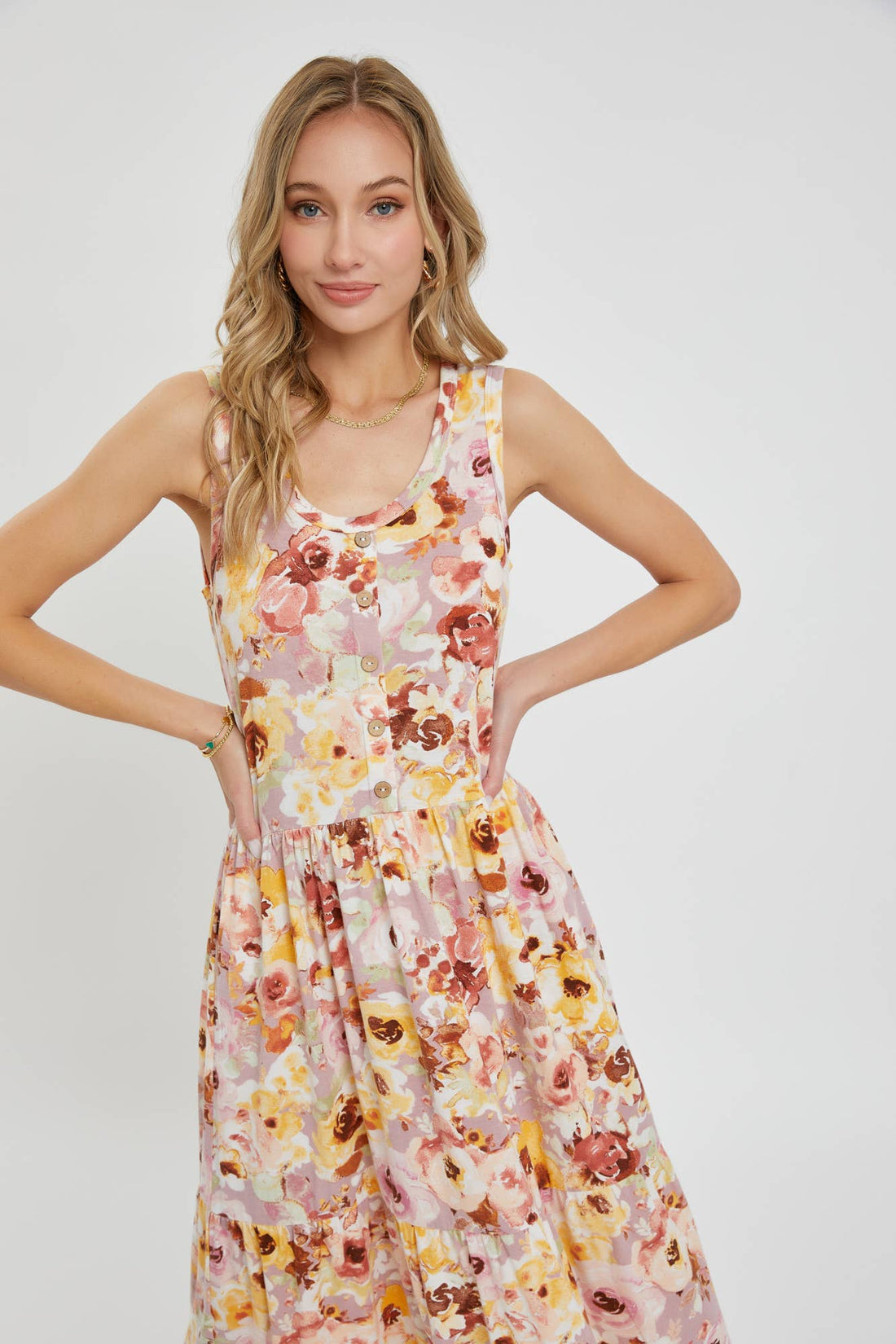 Jersey Belle Floral Dress