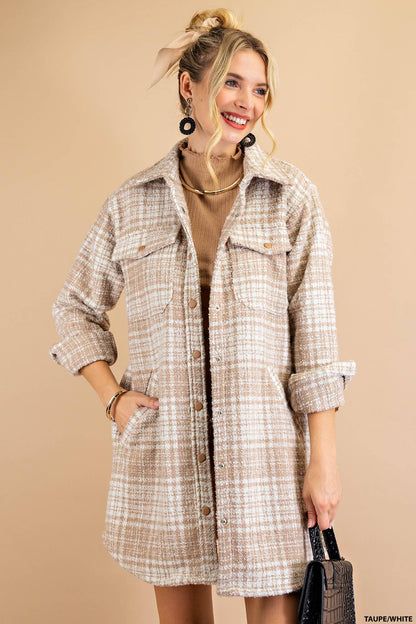 Sleigh Ride Plaid Jacket