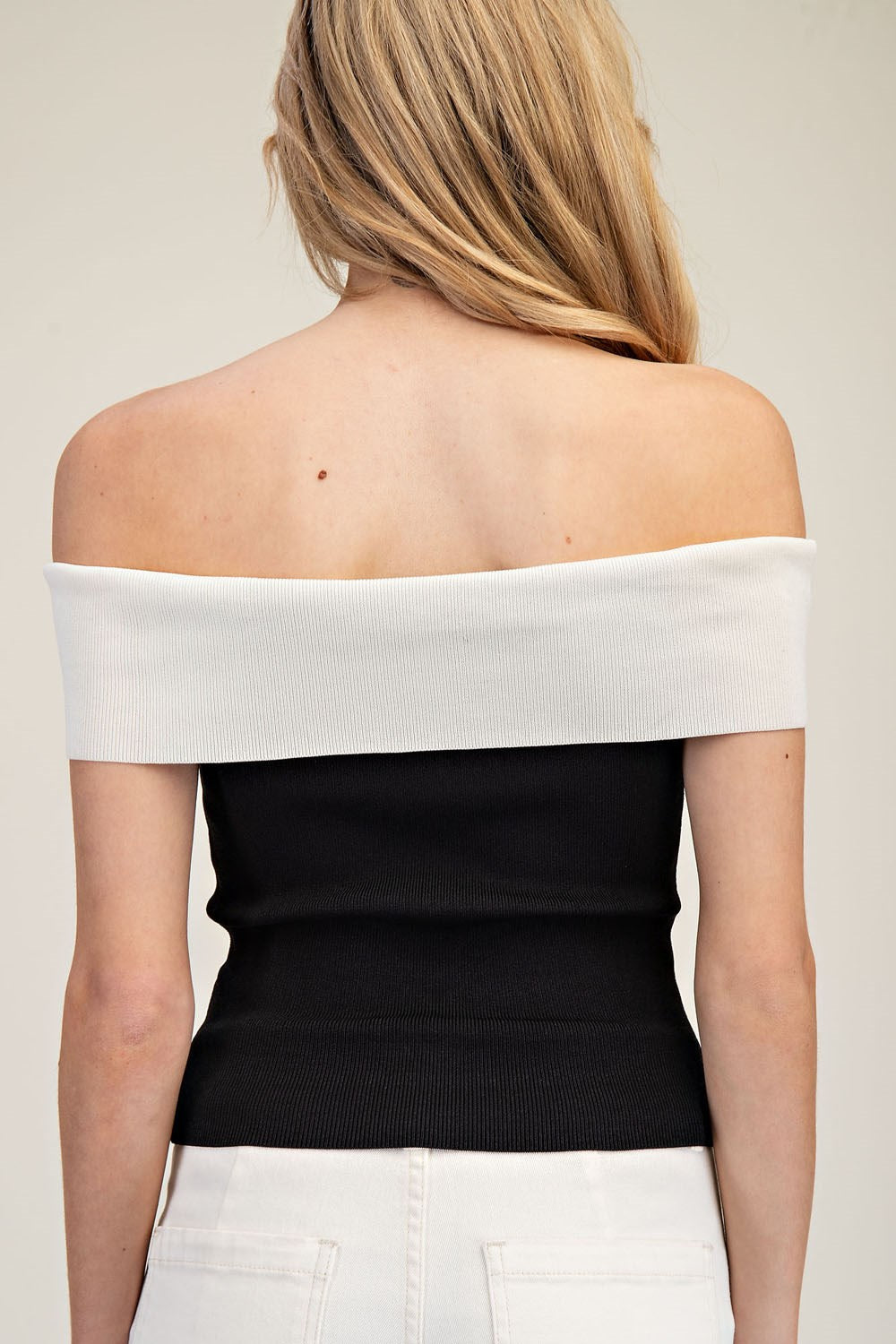 Bowtie Off Shoulder Top