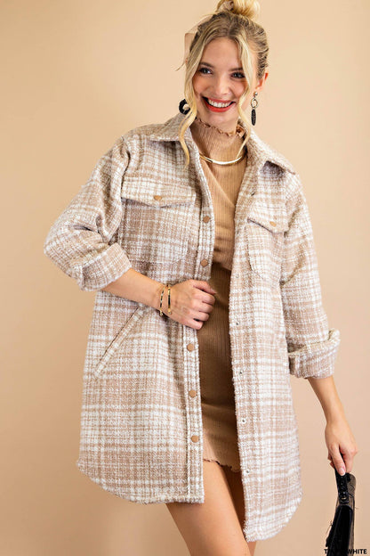Sleigh Ride Plaid Jacket