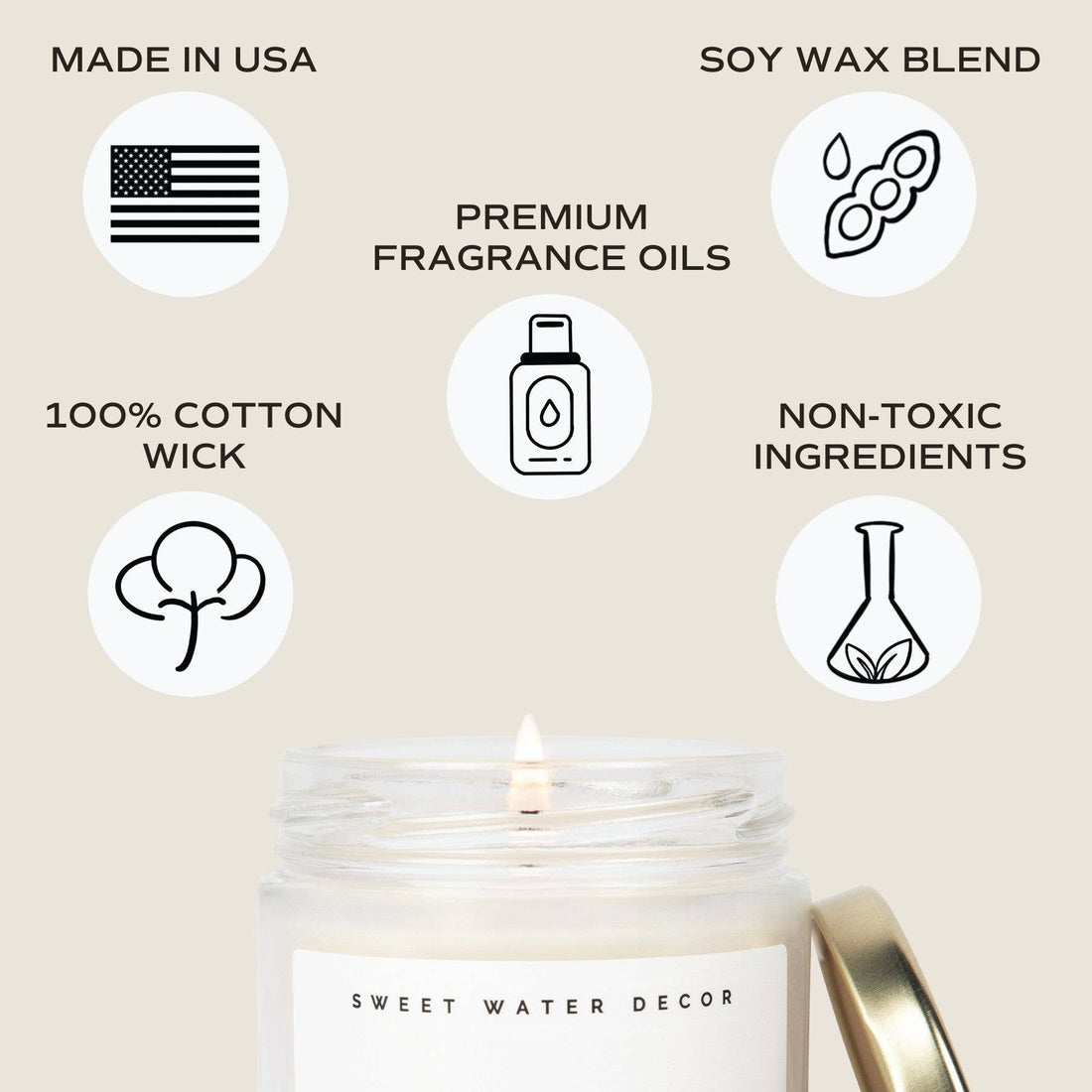 Relax, Girl 9 oz Soy Candle - Home Decor &amp; Gifts