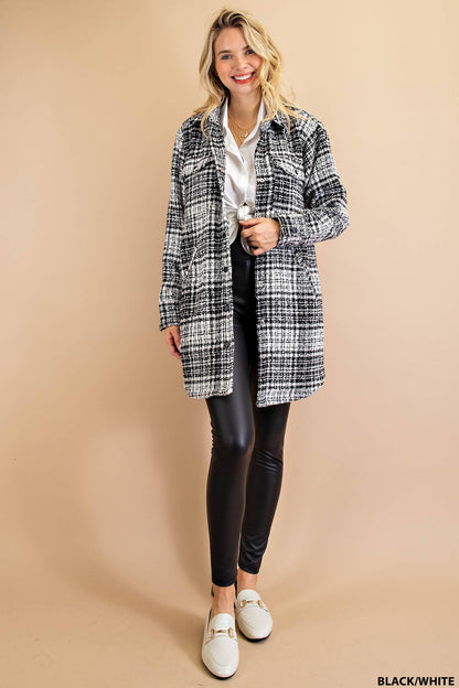 Sleigh Ride Plaid Jacket