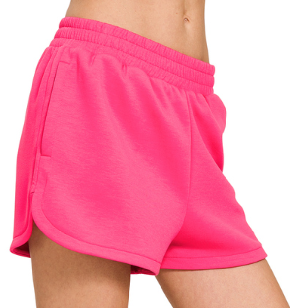 Hot Pink Dolphin Shorts
