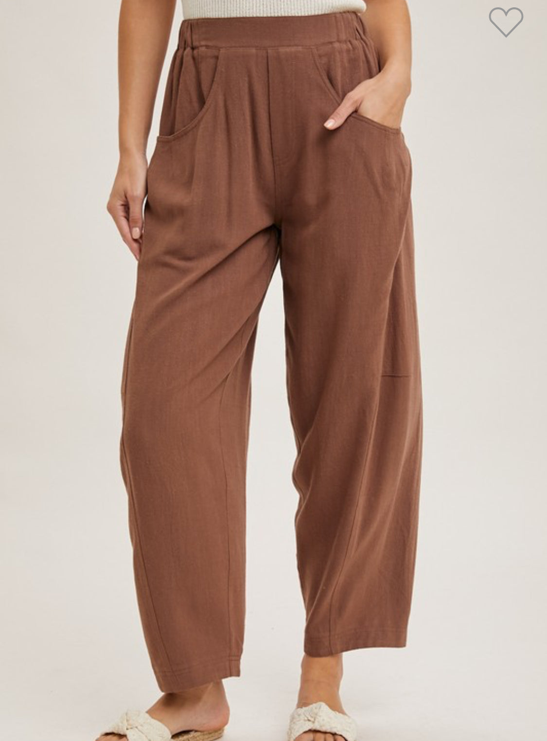 Consuela Barrel Pant Coco