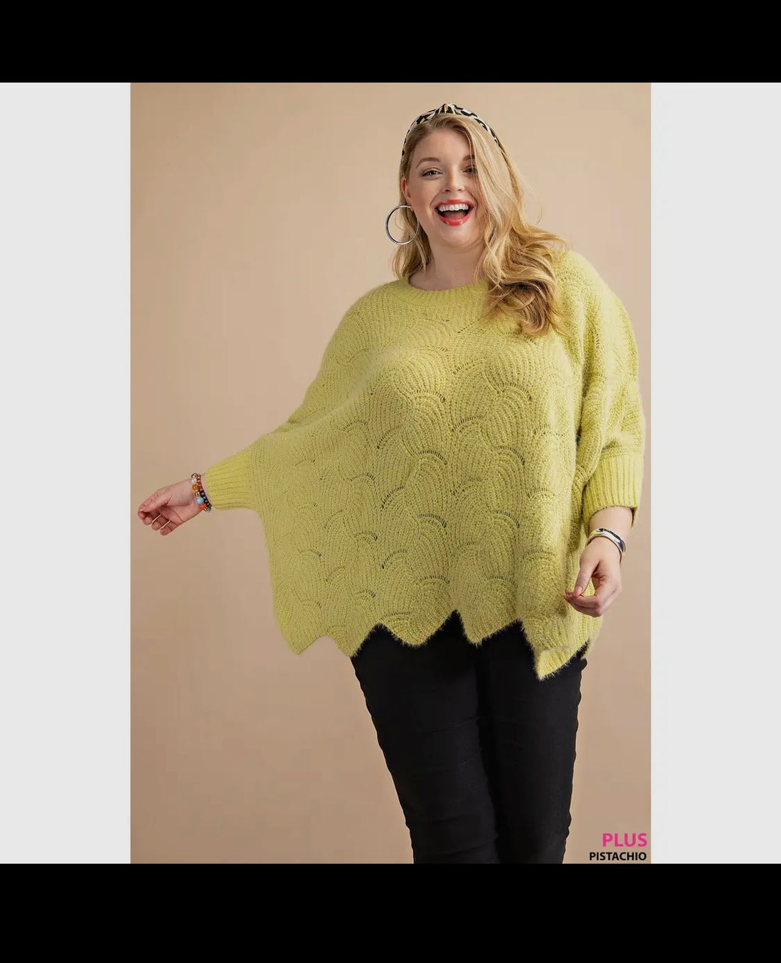 Pistachio Plus Sweater