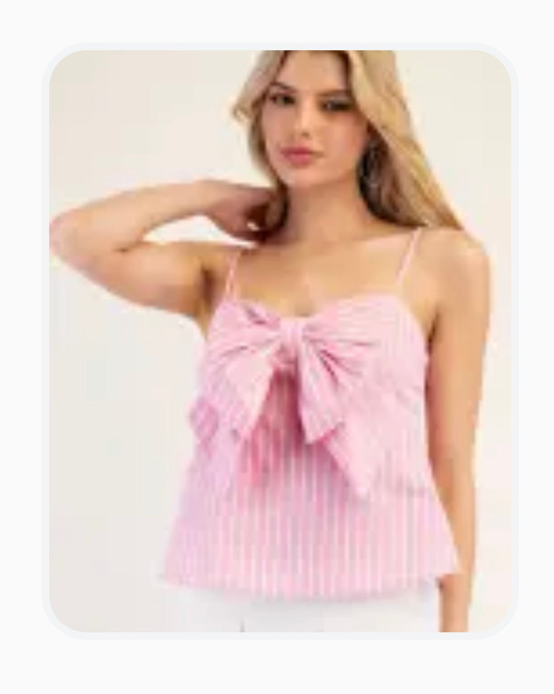 Bows Striped Tank