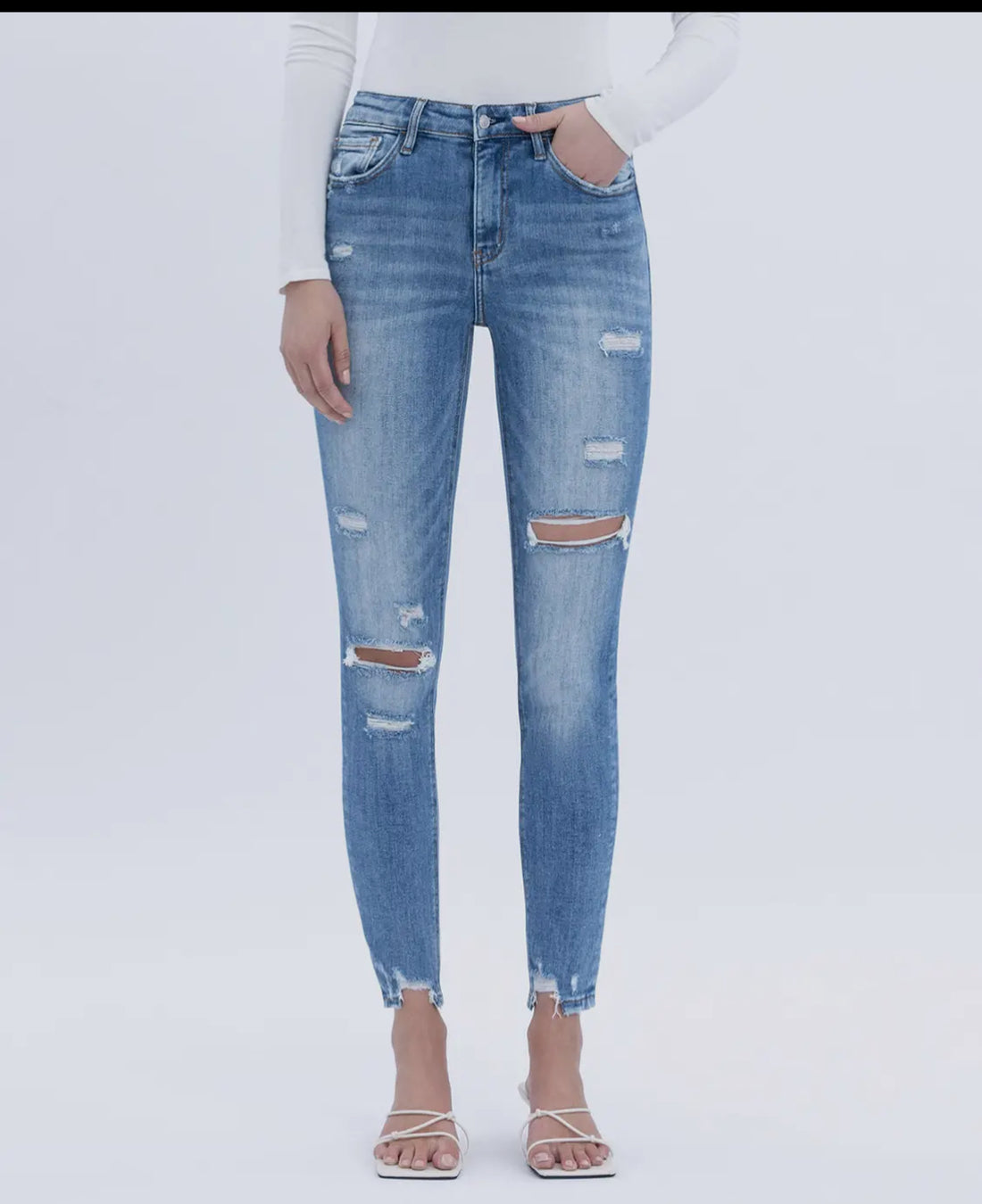 Lovervet - Walker HR Crop Skinny Jean