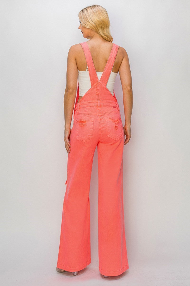 Candy Crush Coral Overalls