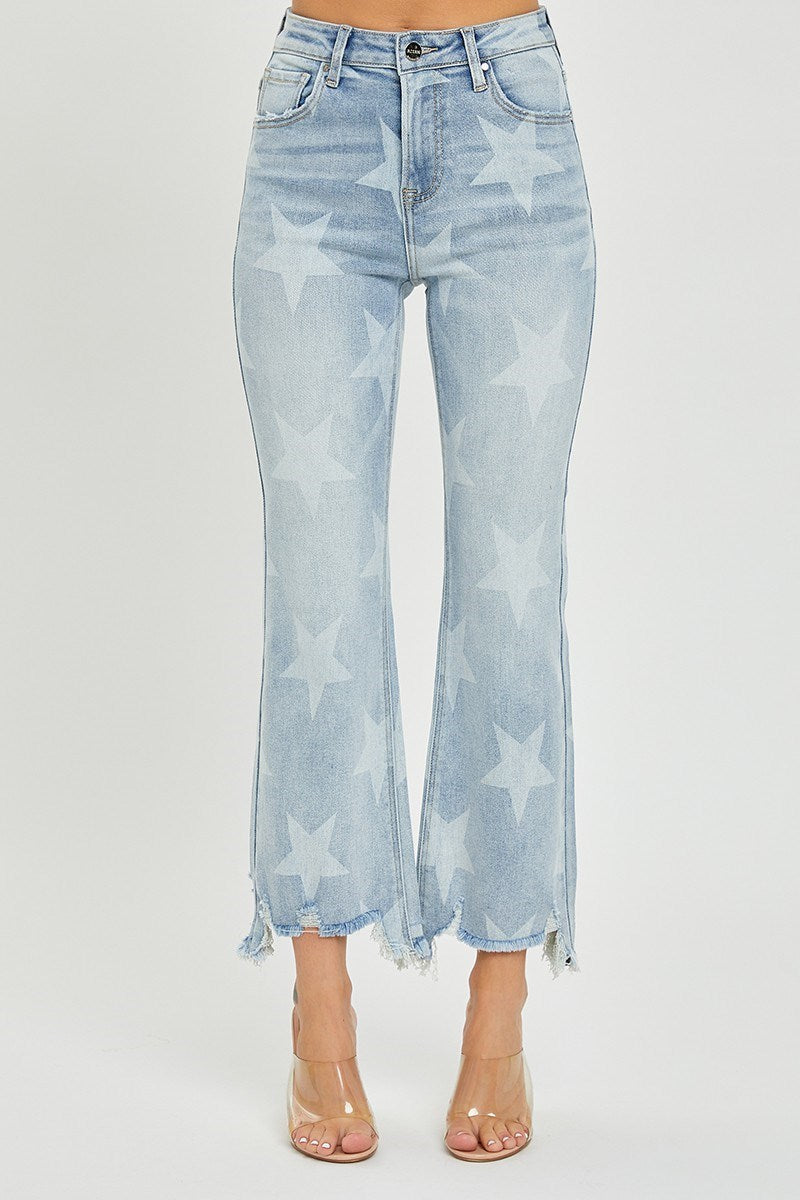 HR Star Spangled Straight Denim RISEN