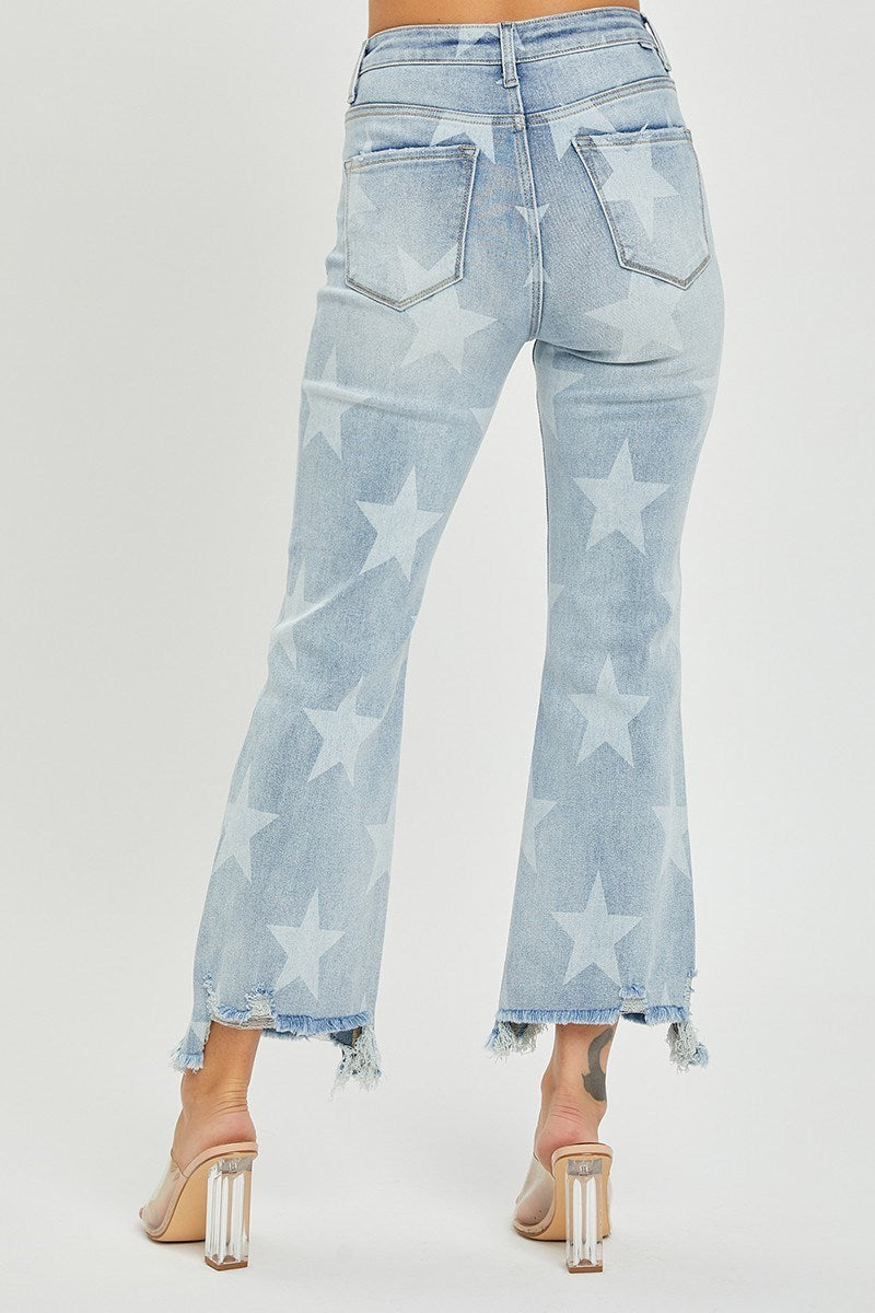 HR Star Spangled Straight Denim RISEN