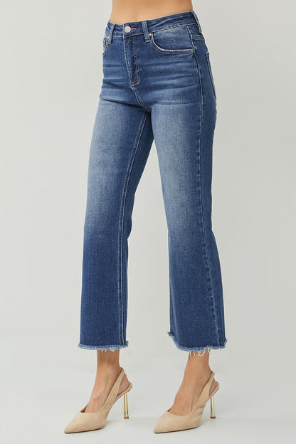 Taylor Straight Crop Denim