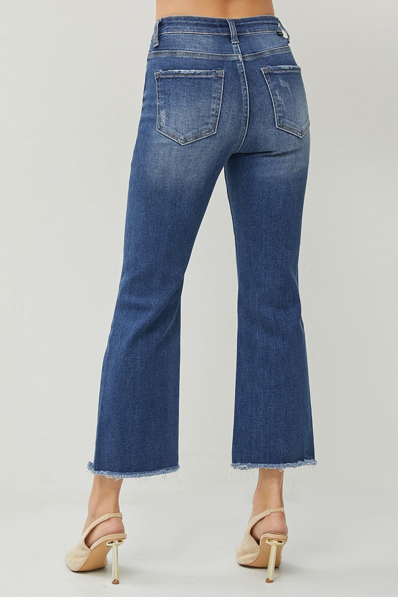 Taylor Straight Crop Denim