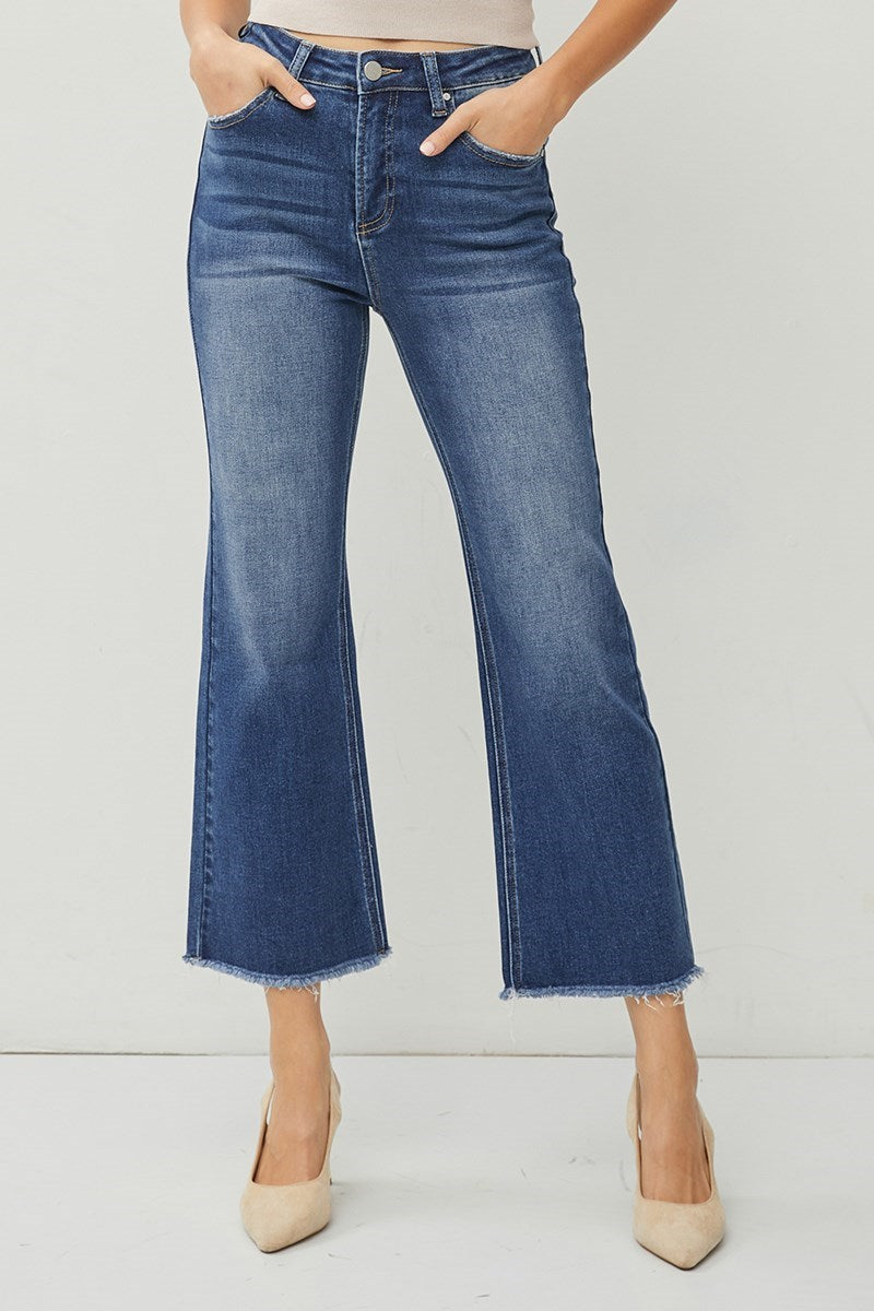 Taylor Straight Crop Denim