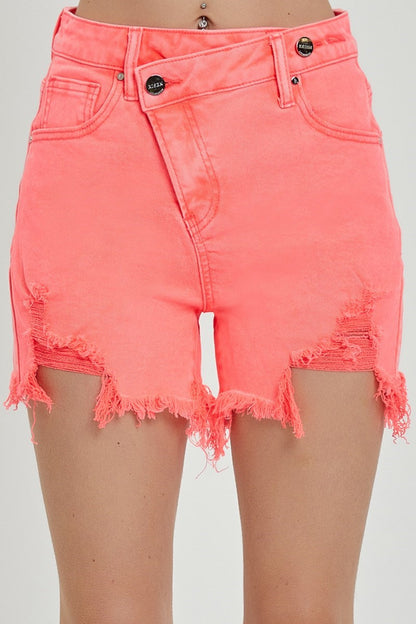 Spicy Coral Crossover Shorts