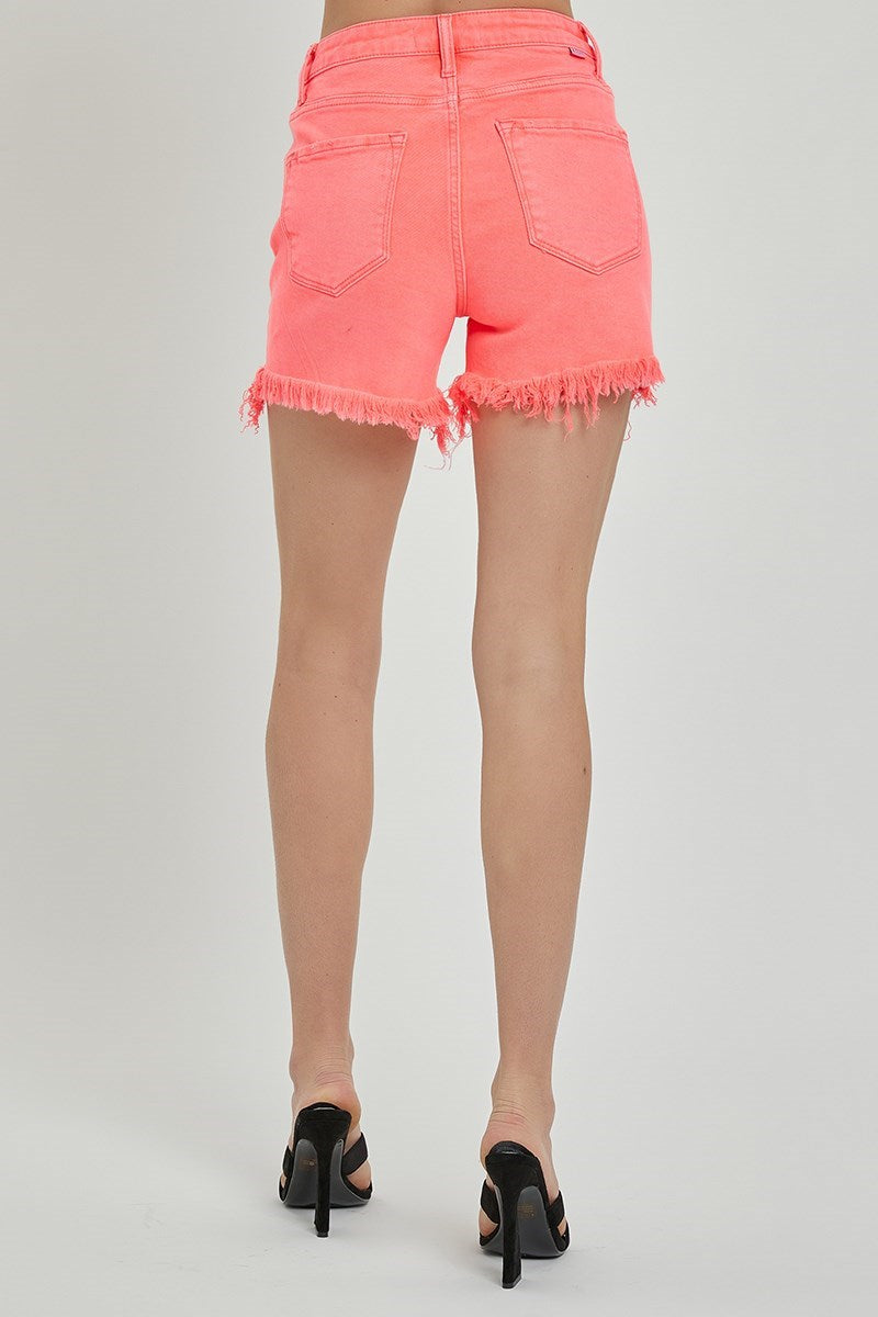 Spicy Coral Crossover Shorts