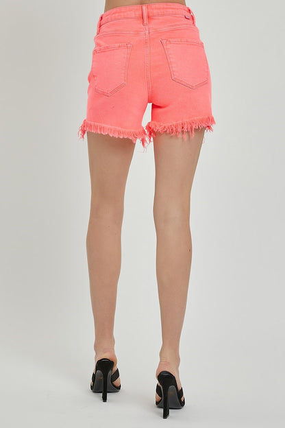 Spicy Coral Crossover Shorts