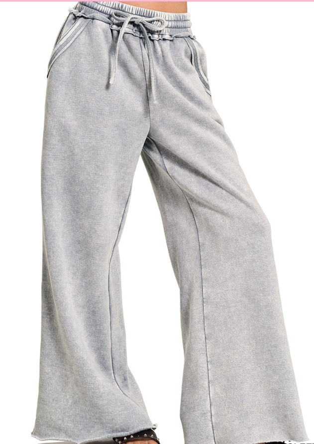 Sleet Wide Leg Palazzo Sweatpants
