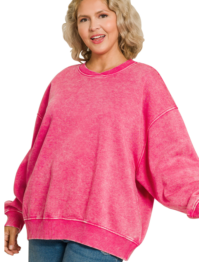 Bubblegum Lady PLUS Crewneck Sweatshirt