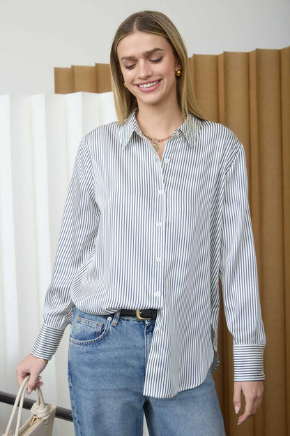 Captain Sully Striped Top