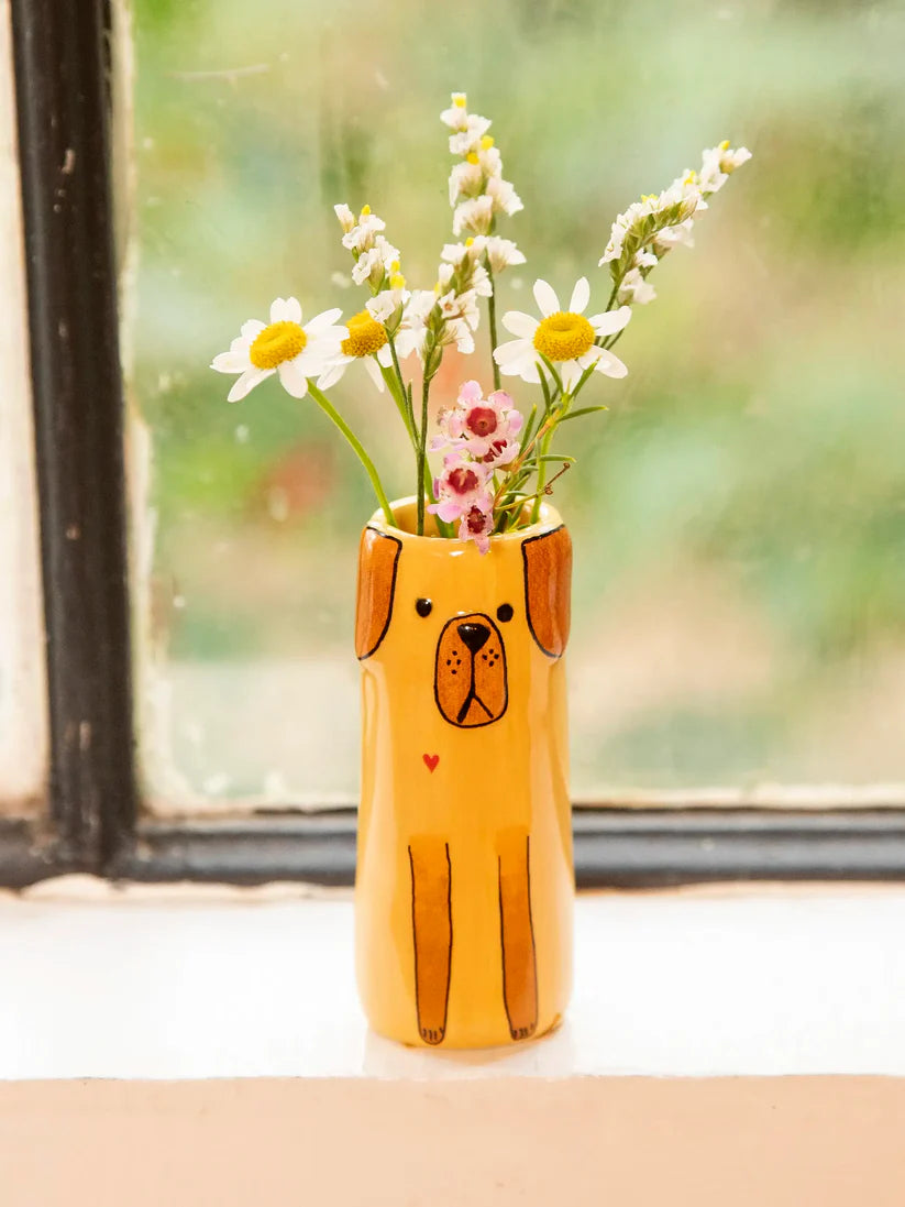 Cutest Little Bud Vase - Dog