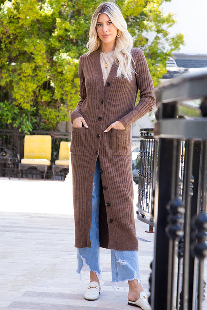 Long Line Cozy Cardigan Duster