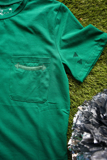 Emerald Gem Pocket Tee