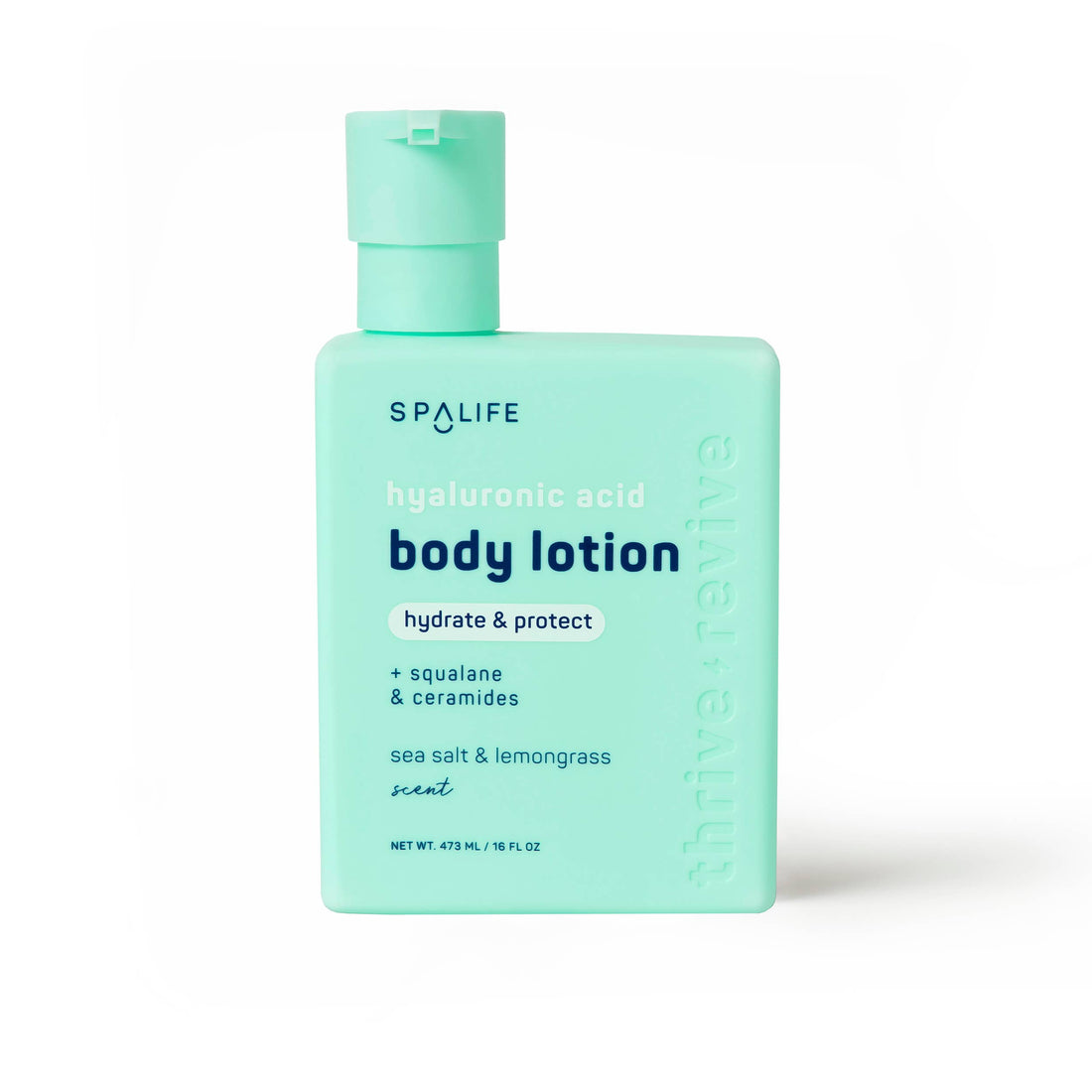Hyaluronic Acid Body Lotion with Sea Salt &amp; Lemongrass Scent
