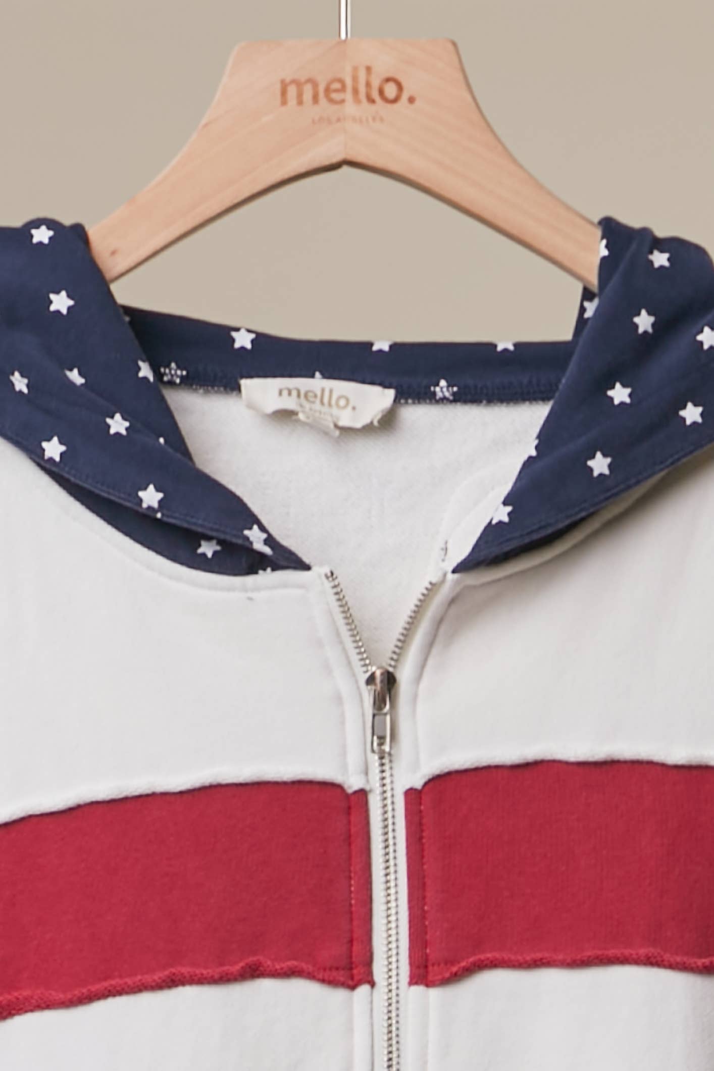 United States Patchwork Hoodie
