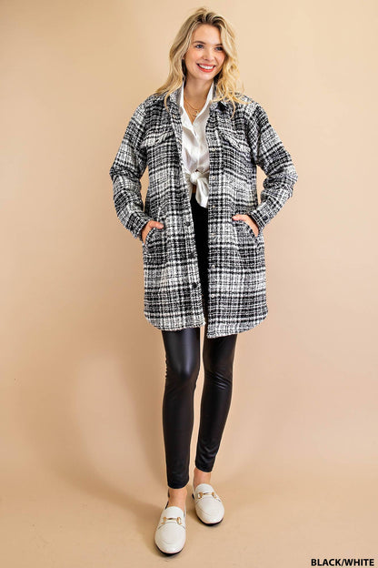 Sleigh Ride Plaid Jacket